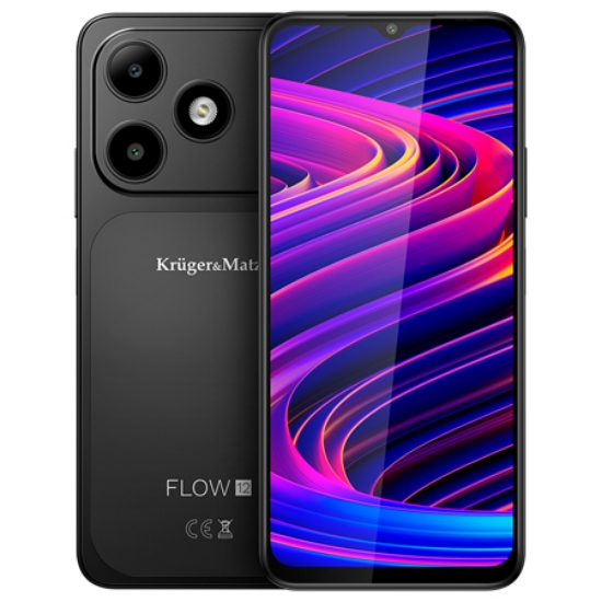 Imagine SMARTPHONE 4GB/64GB FLOW 12 NEGRU KRUGER&MATZ