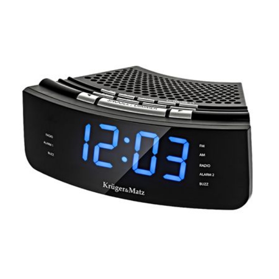 Imagine RADIO CU CEAS DUAL ALARM KRUGER&MATZ