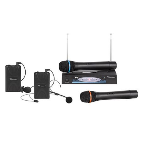 Imagine SET DOUA MICROFOANE VHF AZUSA