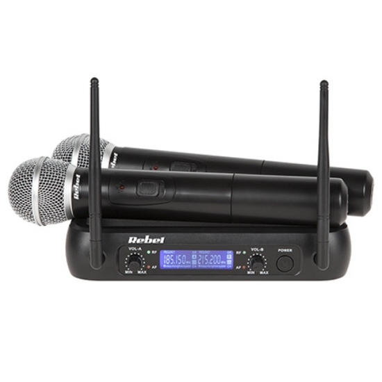 Imagine SET DOUA MICROFOANE VHF REBEL