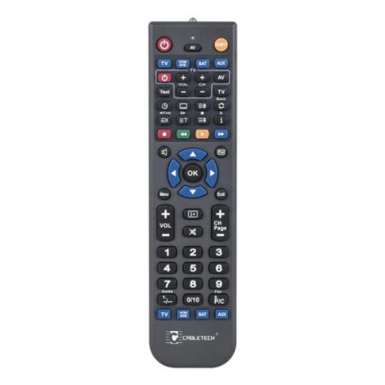 Imagine TELECOMANDA UNIVERSALA PROGRAMABILA 4 IN 1 CABLETECH
