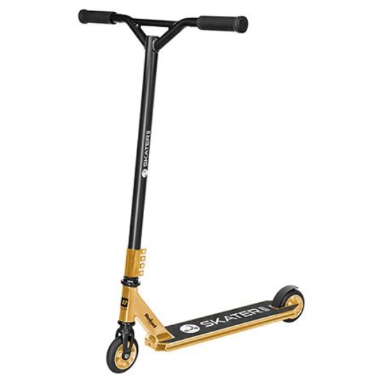 Imagine TROTINETA ACROBATII SKATER PRO GOLD REBEL