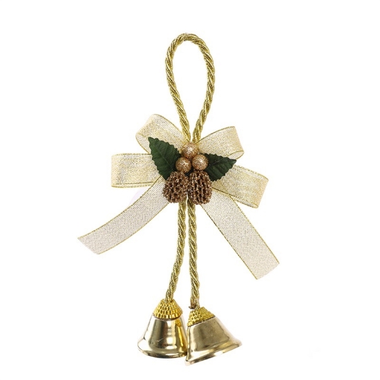 Imagine CLOPOTEL METALIC DE CRACIUN 20X10CM SYTLDA-5026019