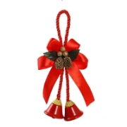 Imagine CLOPOTEL METALIC DE CRACIUN 20X10CM SYTLDA-5026023
