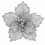 Imagine FLOARE DECORATIVA DE CRACIUN 22X19CM SYSDH-A3025046