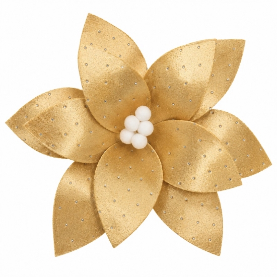 Imagine FLOARE DECORATIVA DE CRACIUN 26X15CM SYSDH-A3025084