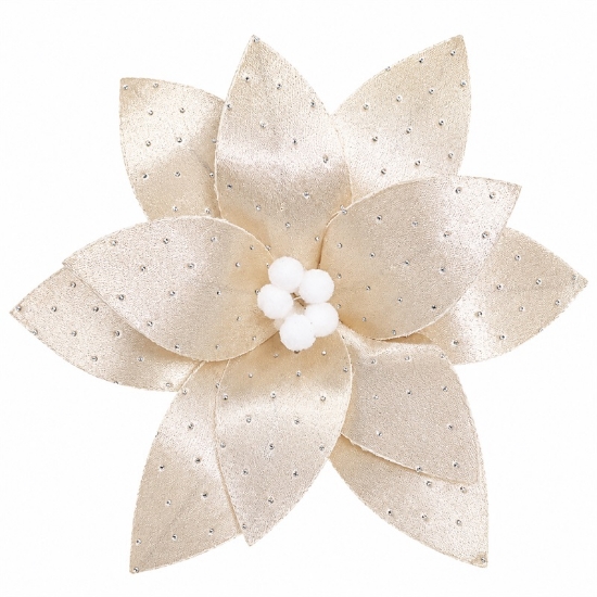 Imagine FLOARE DECORATIVA DE CRACIUN 26X15CM SYSDH-A3025085