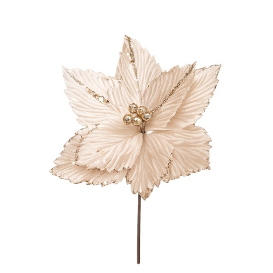 Imagine FLOARE DECORATIVA DE CRACIUN 36CM SYSDH-A3025354
