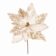 Imagine FLOARE DECORATIVA DE CRACIUN 32CM SYSDH-A3025355