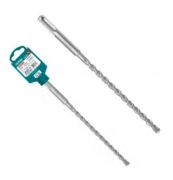 Imagine TOTAL - BURGHIU CU PRINDERE SDS PLUS - CAP CRUCE  - 10X260MM (INDUSTRIAL)
