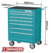 Imagine TOTAL - DULAP PENTRU SCULE CU 7 SERTARE 680*458*802mm