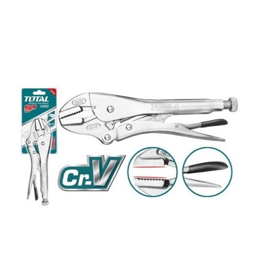 Imagine TOTAL - CLESTE CU BLOCARE BACURI DREPTE 10" MANER PLASTIC