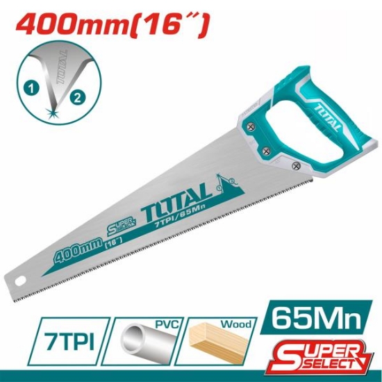 Imagine TOTAL - FIERASTRAU PENTRU LEMN - 400MM / 16"