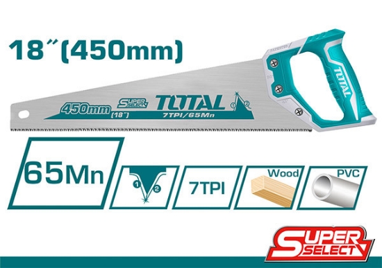 Imagine TOTAL - FIERASTRAU PENTRU LEMN - 450MM / 18"
