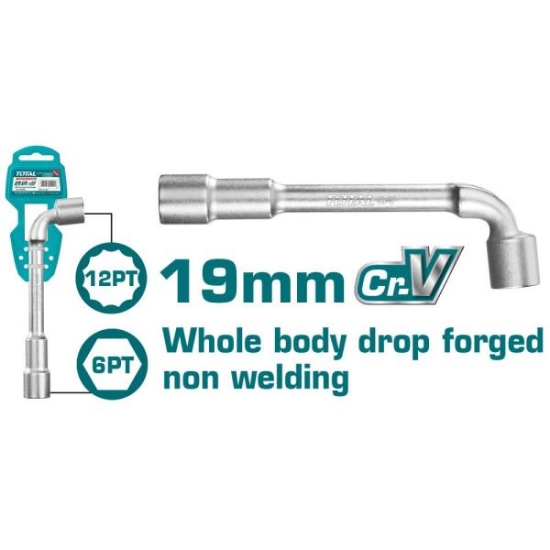 Imagine TOTAL - CHEIE TUBULARA TIP L - 19MM (INDUSTRIAL)