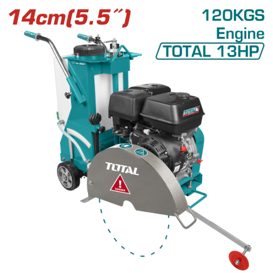 Imagine TOTAL - MASINA DE DEBITAT BETON/ASFALT 13CP, 120KG, ADANCIME MAX 14CM, DIAMETRU DISC 30-45 CM