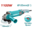 Imagine TOTAL - POLIZOR UNGHIULAR - 125MM - 1100W