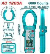 Imagine TOTAL - CLAMPMETRU DIGITAL (CLESTE AMPERMETRIC)