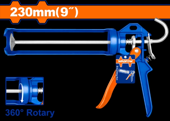Imagine WADFOW - PISTOL PENTRU SILICON - 9" -MANER ALUMINIU RANFORSAT