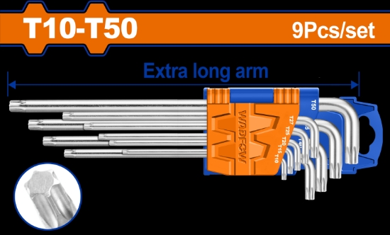 Imagine WADFOW - SET 9 CHEI IMBUS TORX - T10-T50 - CR-V - BRAT LUNG
