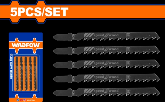Imagine WADFOW - SET LAME FIERASTRAU PENDULAR PENTRU LEMN 74MM 6TPI - 5 BUC
