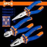 Imagine WADFOW - SET CLESTI 3 BUC (7 " PATENT UNIVERSAL, 6 " CLESTE CU VARF ASCUTIT, 6 " CLESTE TAIETOR)