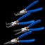 Imagine WADFOW - SET CLESTI PENTRU SIGURANTE - 4 BUC - 7"/180MM