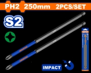 Imagine WADFOW - SET BITI IMPACT PH2 250MM - 2 BUC