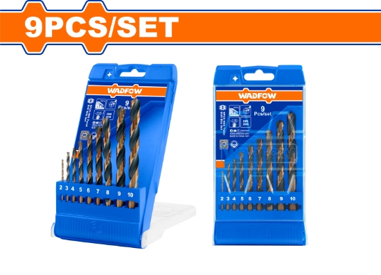 Imagine WADFOW - SET BURGHIE PENTRU METAL HSS 9 BUC