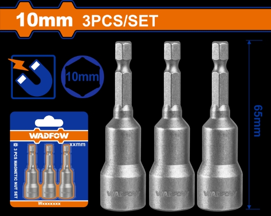 Imagine WADFOW - SET 3CHEI 10MM -1/4" HEX - 65MM