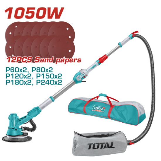 Imagine TOTAL - MASINA DE SLEFUIT PERETI SI TAVANE - MANER EXTENSIBIL - 1050W (INDUSTRIAL)