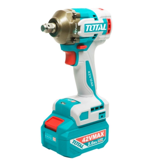 Imagine TOTAL - MASINA DE INSURUBAT CU IMPACT - 42V - 1/2'' (INCLUDE ACUMULATOR, INCARCATOR)