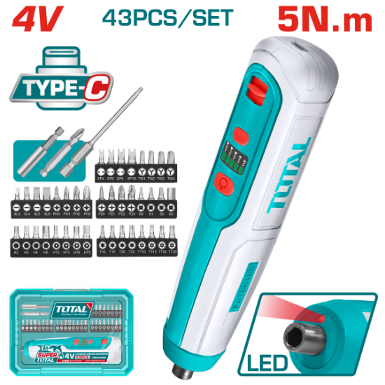 Imagine TOTAL - SURUBELNITA ELECTRICA 4V HEX 1/4''