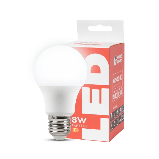 Imagine Bec LED A60 8W E27 6400K, Homelight