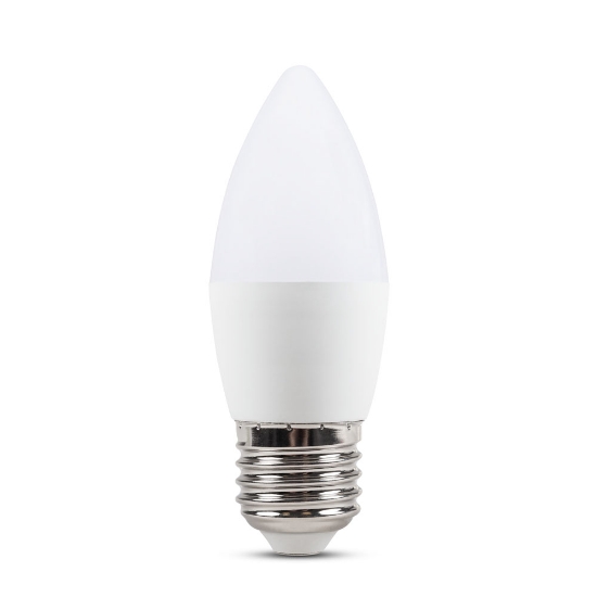 Imagine Bec LED lumanare 5W E27 6400K, Novelite