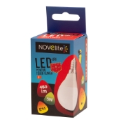 Imagine Bec LED sferic 5W E14 6400K, Novelite