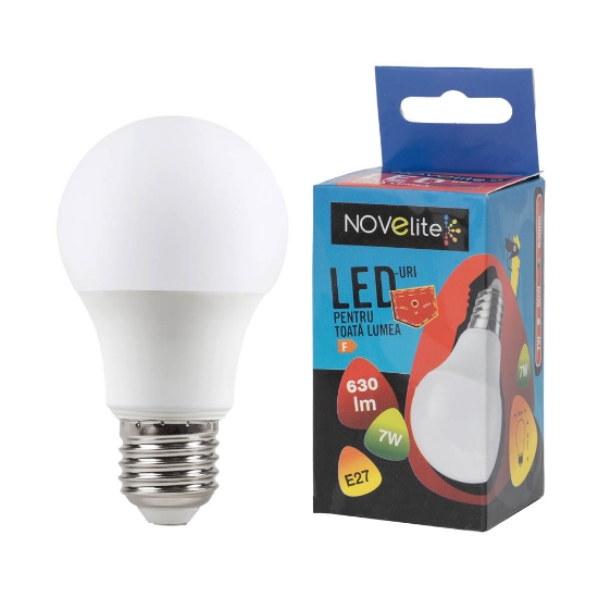 Imagine Bec LED SFERIC 7W E27 6400K – NOVELITE