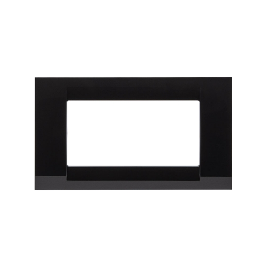 Imagine Ramă ornament 4M negru System - GEWISS | GW22114