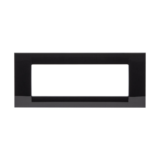 Imagine Ramă ornament 6M negru System - GEWISS | GW22116