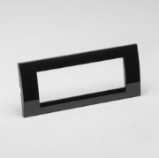 Imagine Ramă ornament 6M negru System - GEWISS | GW22116