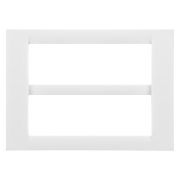 Imagine Ramă ornament 12M alb System - GEWISS | GW22108