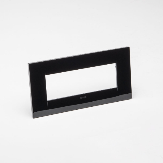 Imagine Ramă ornament 6M negru Chorus - GEWISS | GW16406TN