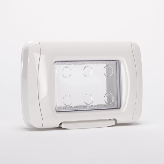 Imagine Ramă ornament 3M alb System - GEWISS | GW22451