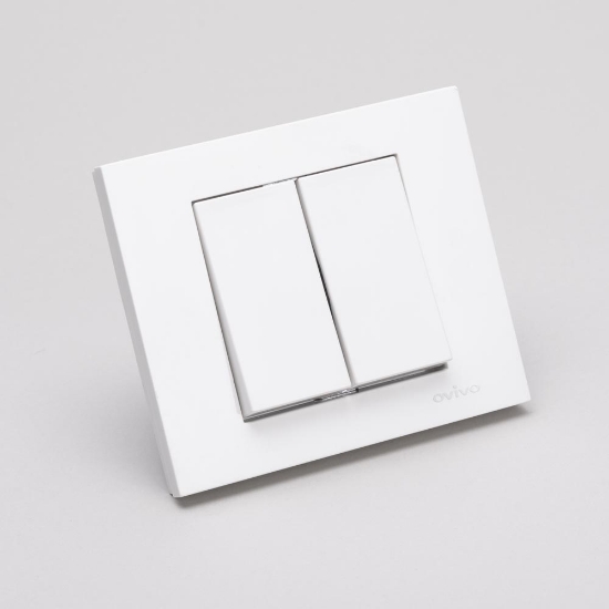 Imagine Comutator 10A alb Grano - OVIVO | 400-010200-202