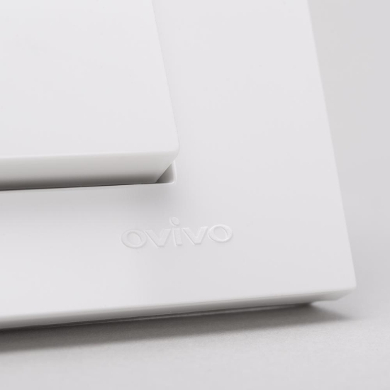 Imagine Întrerupător simplu 10A alb Grano - OVIVO | 400-010200-200