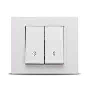 Imagine Întrerupător cap scară 10A alb Grano - OVIVO | 400-010200-211