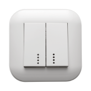 Imagine Comutator 10A alb Loft - OVIVO | 404-010201-203