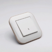 Imagine Întrerupător cap scară 10A alb/Kraft Loft - OVIVO | 404-010206-209