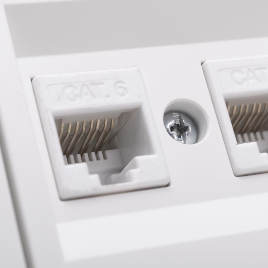 Imagine Priză date RJ45 Cat6 alb Grano - OVIVO | 400-010300-230