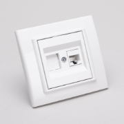 Imagine Priză date RJ45 Cat6 alb Mina - OVIVO | 401-010300-229